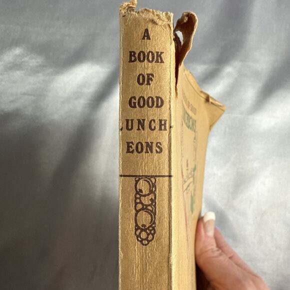 RARE Antique Cookbook 1916 Cooking A Book of Good LUNCHEONS by Mary Lincoln - Picture 9 of 13